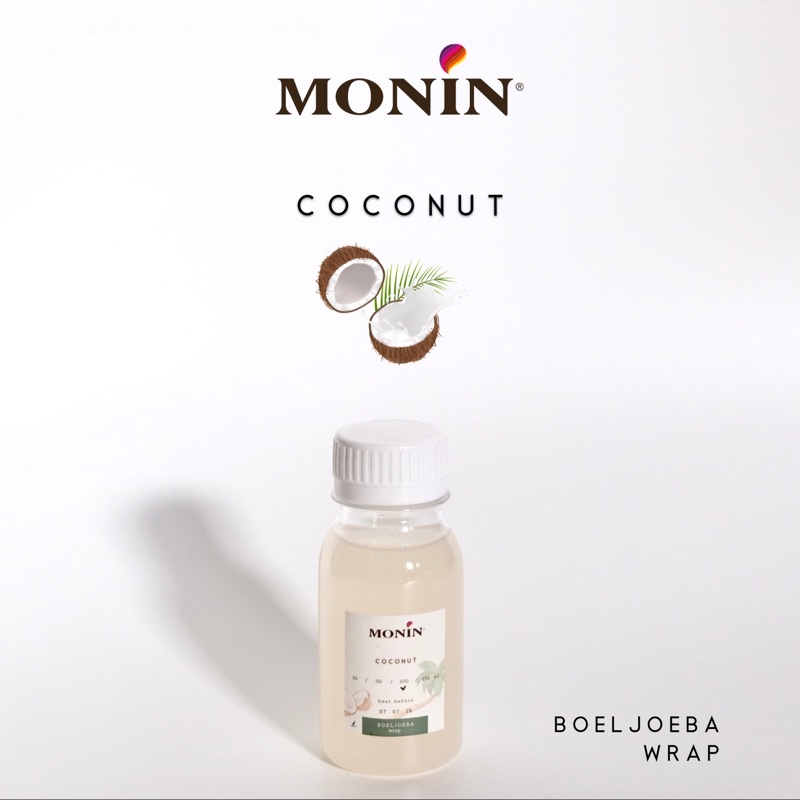 Monin Coconut Syrup Repack [30, 50, 100] g