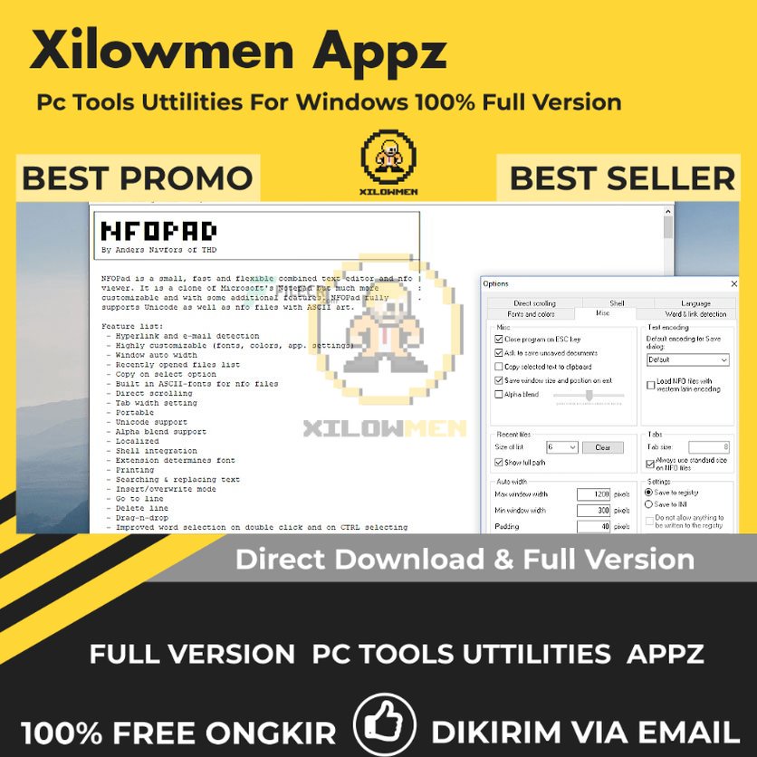 [Full Version] NFOPad Pro PC Tools Software Utilities Lifetime Win OS
