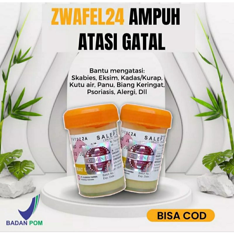 Zwafel 24 original Salep Obat Gatal Selangkangan Eksim gatel panu