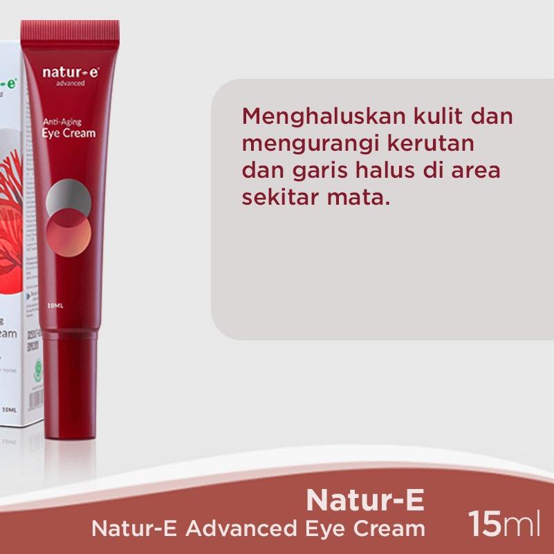 ☝ Natur-E Advanced Anti-Aging Eye Cream / Eye Treatment (DANAYE10) Krim Mata ☂