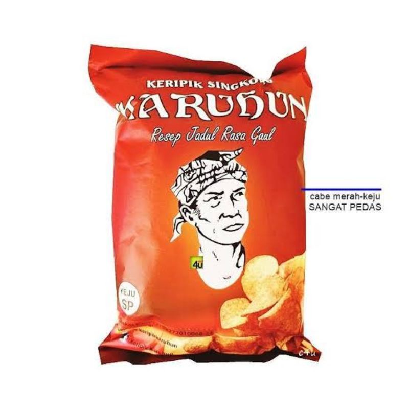 

keripik singkong karuhun varian keju level sangat pedas (SP)