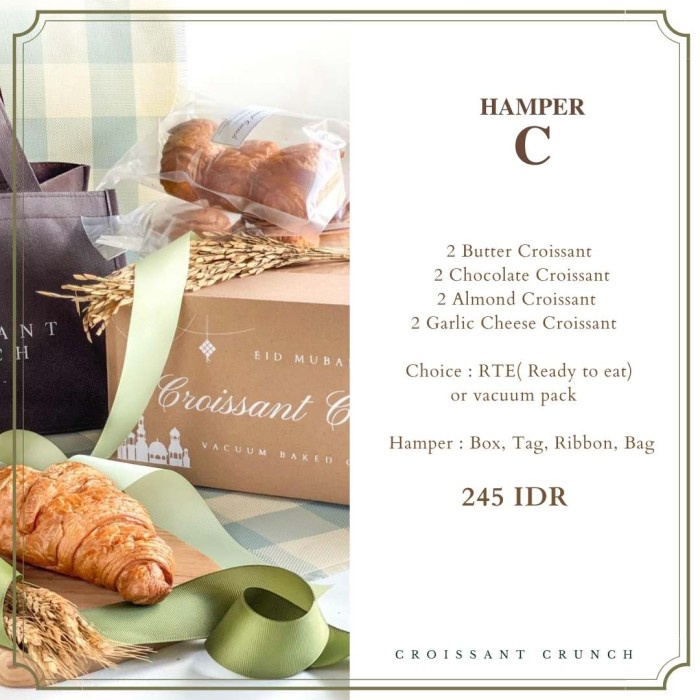 

(COD) Parsel Ramadan Croissant box croissant crunch paket C