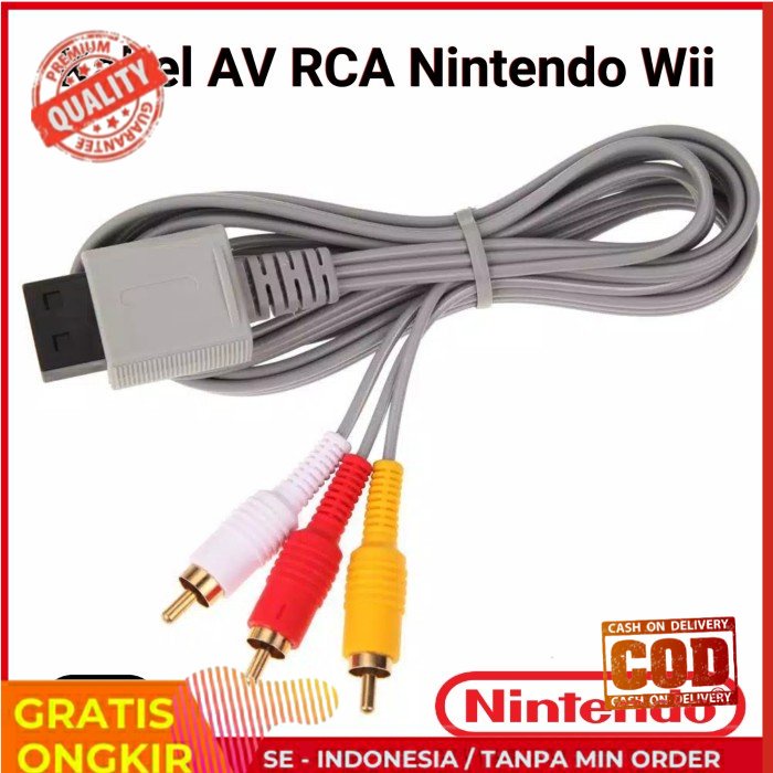 SG Kabel AV Nintendo Wii Cable RCA Nintendo Wii
