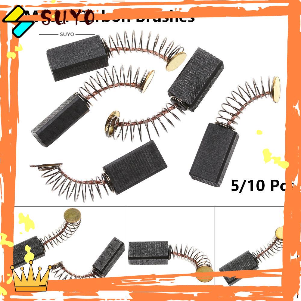 Suyo5/10pcs Bor Mini Baru 5x8x15mm Rotary Tool Generik Carbon Brushes