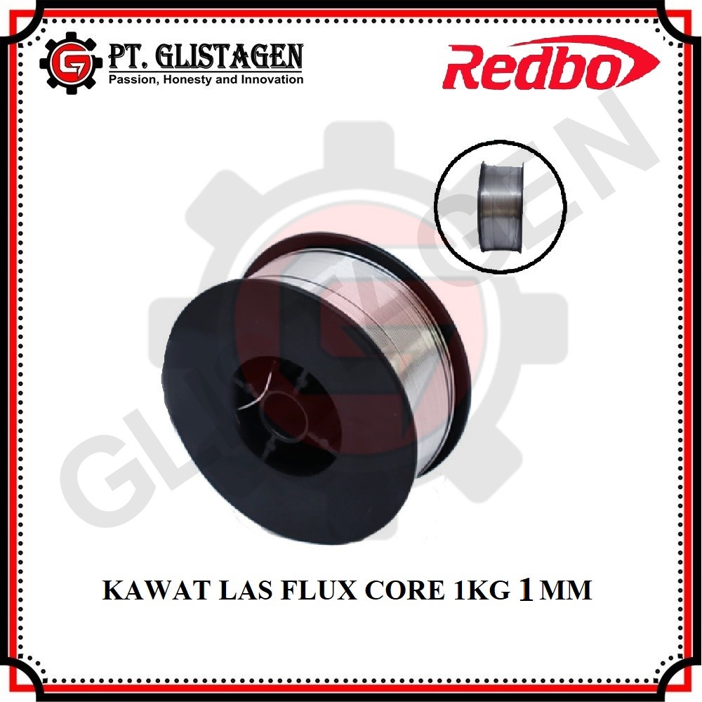 KAWAT LAS REDBO MIG MIGi 120 130 1 mm 1 KG Wire TANPA GAS CO2