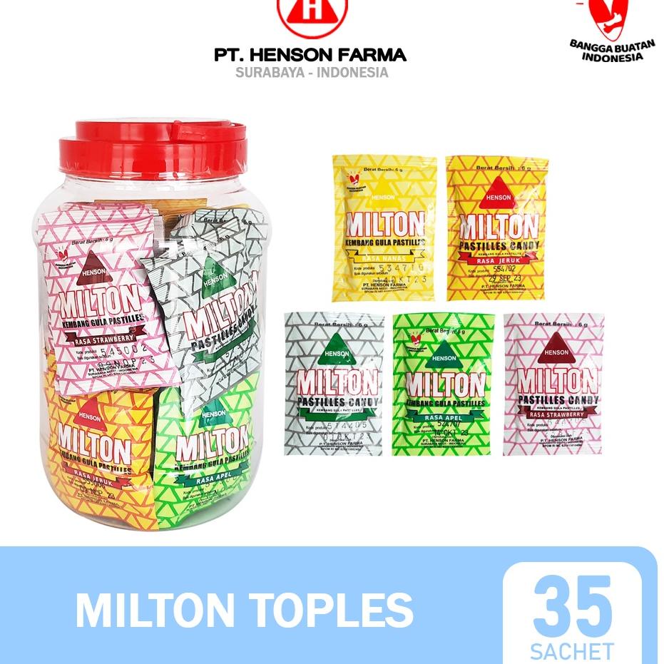 

♡ Milton Pastilles Toples Isi 35 Sachet ◘