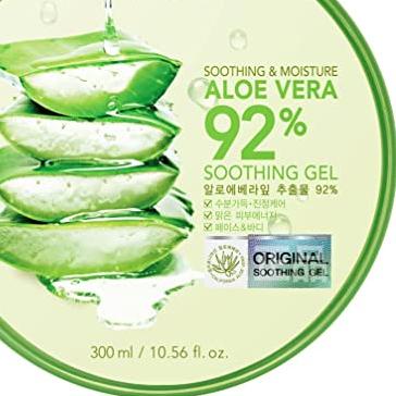 ♨ [COD] NATURE REPUBLIC Aloe Vera 92% Soothing Gel - 300ml ✰