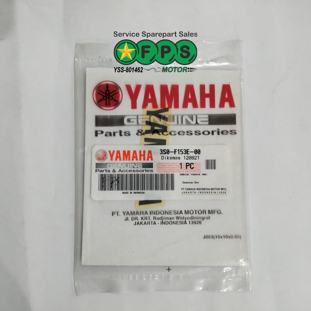 EMBLEM YAMAHA / 3S0-F153E-00
