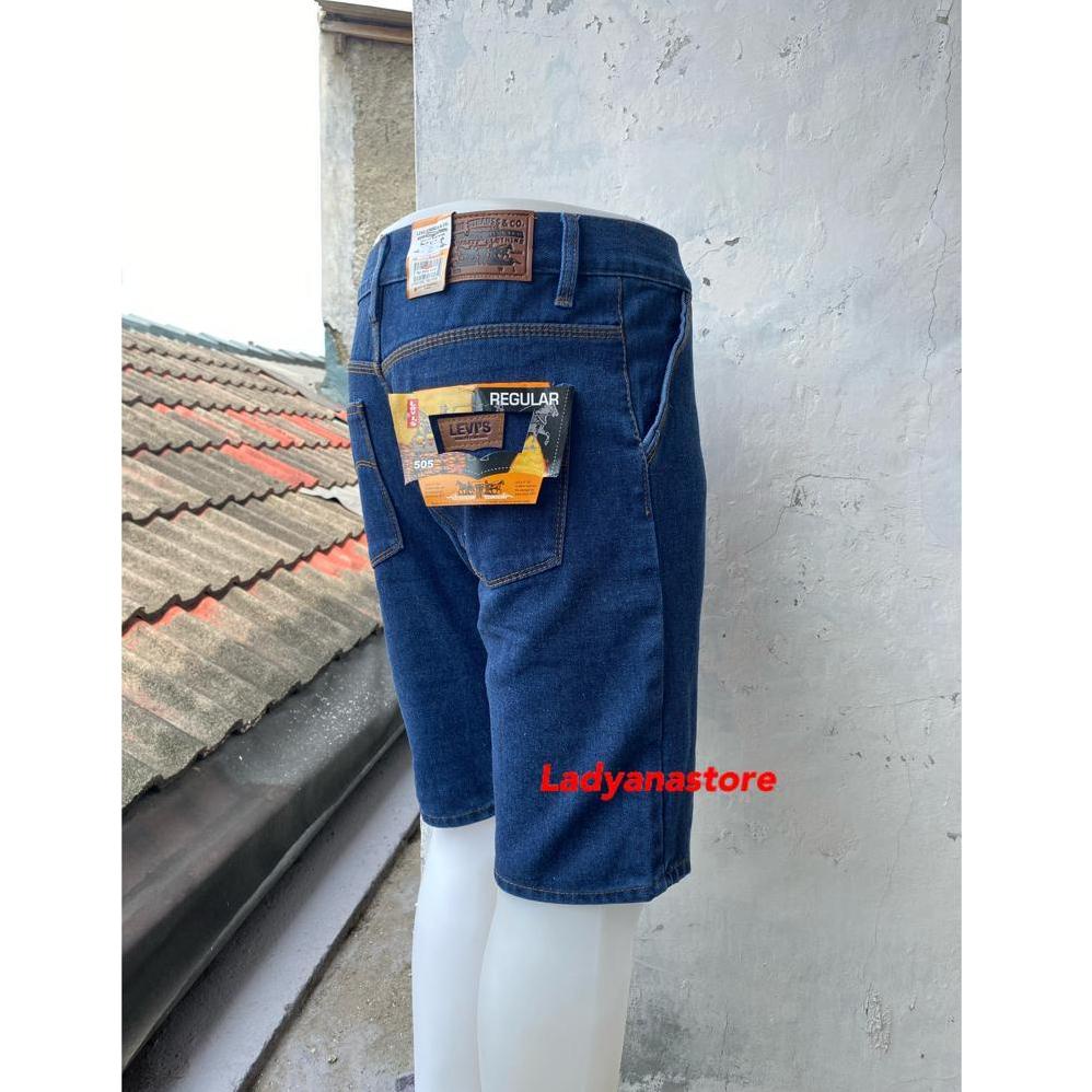 ✨11.11✨ Celana Levis Lepis Pendek Jeans Pria Cowok Cowo Dewasa Standar Standard Standart Reguler War