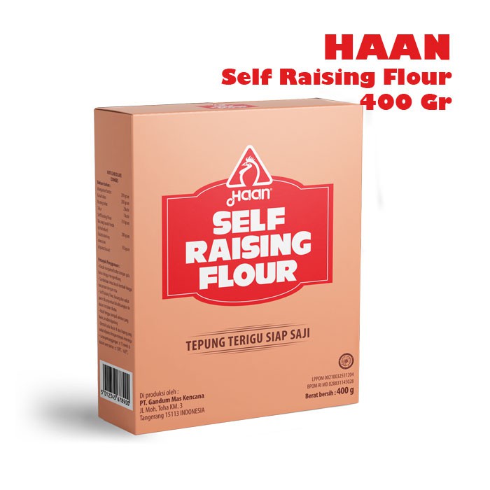 HAAN Self Raising Flour / Tepung Serbaguna 400 Gr