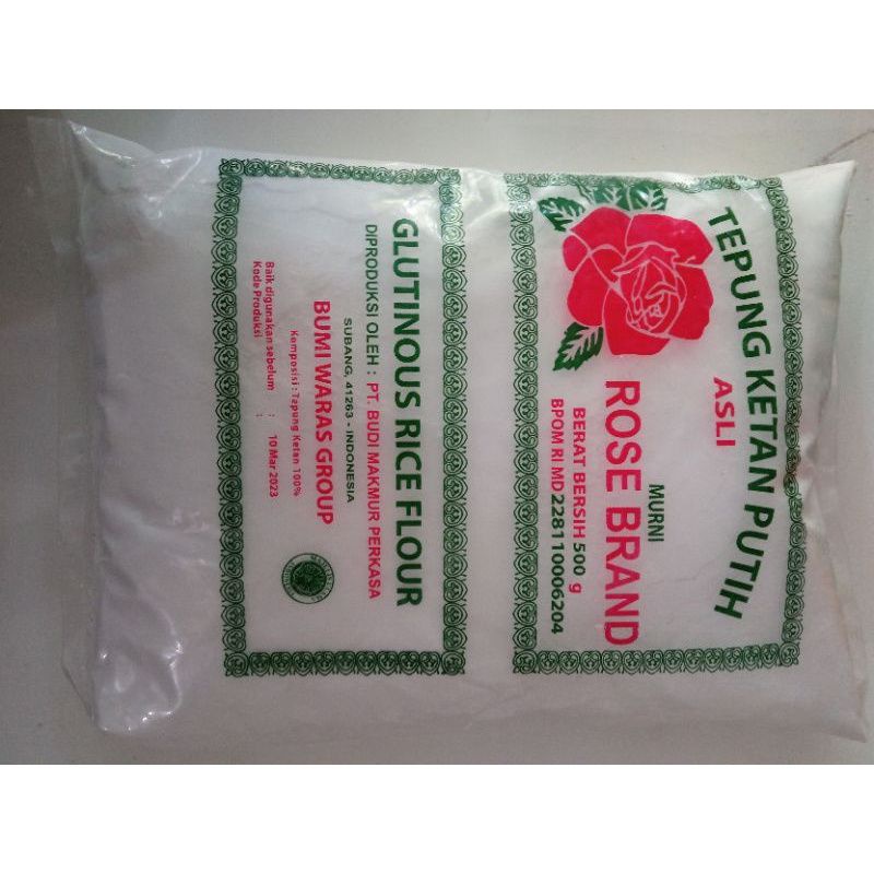 

Tepung beras ketan rose brand