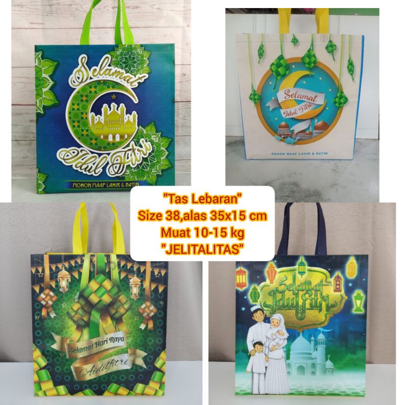 

TAS LEBARAN HAMPERS IDUL FITRI SIZE 38X35X15 CM MUAT 10 KG |BUAT BERBAGI PARCEL