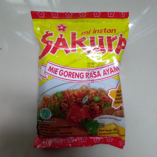 

Mie Instan Sakura Goreng/Soto/Kaldu