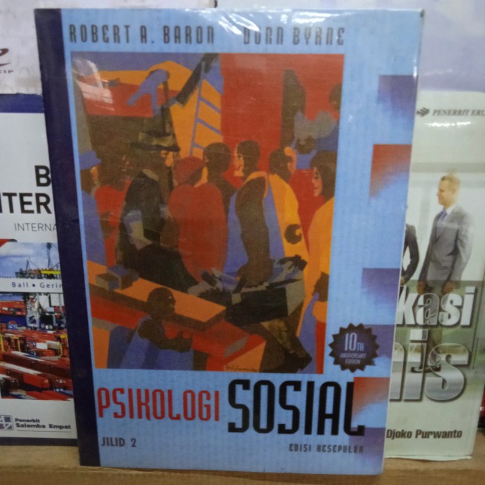 Terlaris Buku Psikologi Sosial Jld 2 Edisi 10 By Robert A Baron