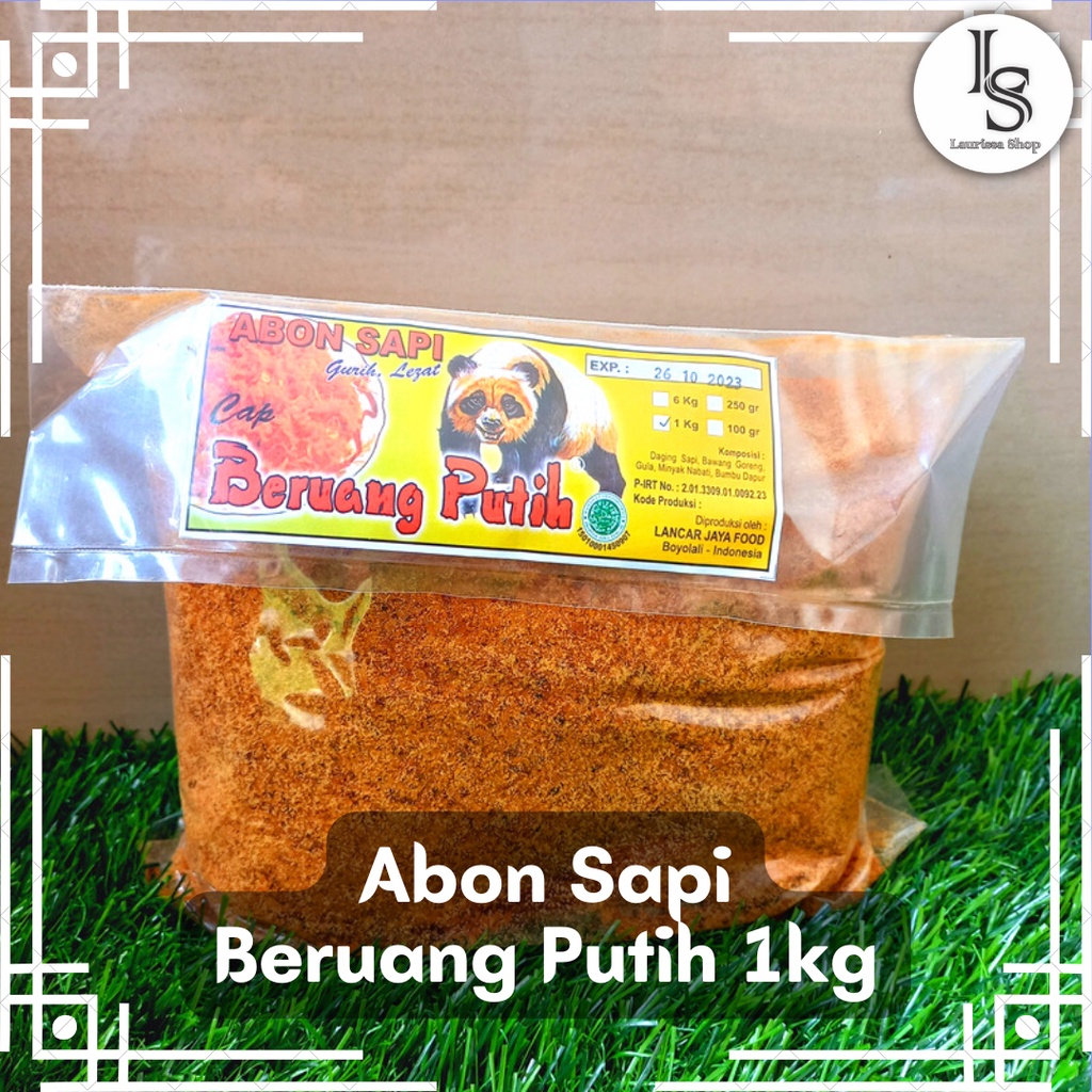 

Abon Sapi Beruang Putih 1 KG - Abon Sapi Enak, Abon Sapi Terenak, Abon Sapi 1 kg, Abon Sapi Kiloan