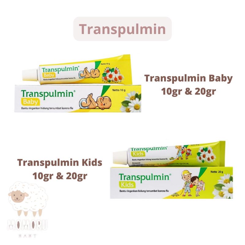 Transpulmin BB Baby Balsam Kids Balsam 10gr 20gr Balsam Bayi Anak