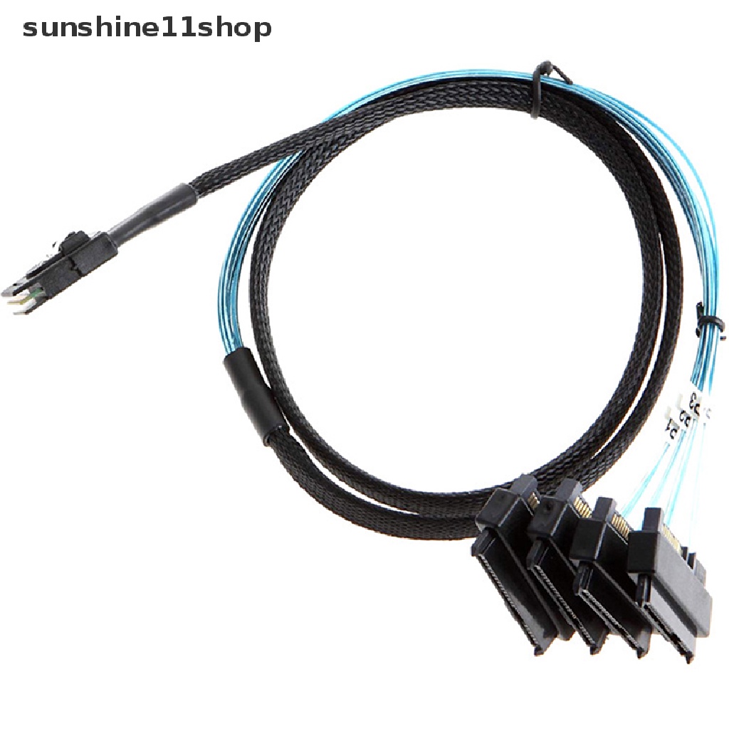 Sho Konektor Kabel Mini 4s Hardisk 36-Pin SFF-8087 Ke 4stek 29-Pin SFF-8482 N