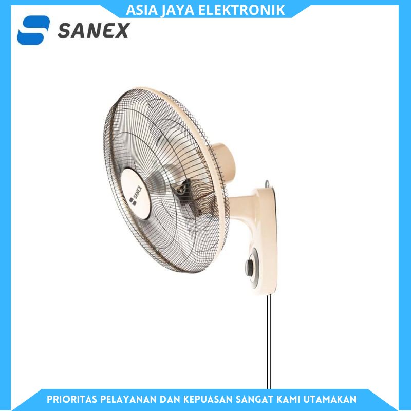 SANEX 18 inch Kipas Angin Dinding FW-1878/9 Baling Baling Besi