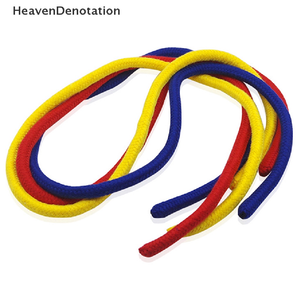 [HeavenDenotation] Tiga String Tali Sambung Trik Sulap Merah Kuning Biru Magic Rope Close Up HDV