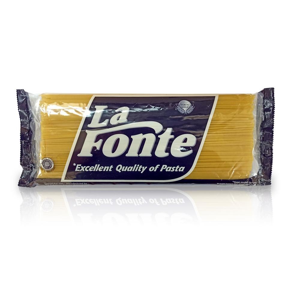 

Realpct LA FONTE Pasta Spaghetti No.11 1000 gram Pasta Instan Spageti