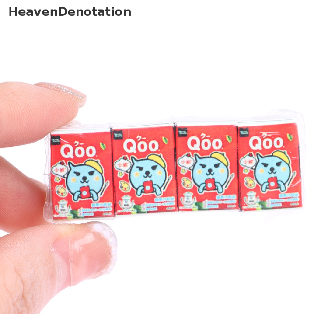 [HeavenDenotation] 1: 12 Dollhouse Miniture Snack Bag Simulation Convenience Store Toy Accessories HDV