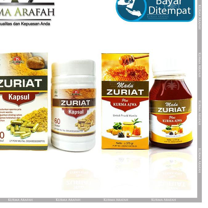 

✧ zuriat / Kapsul Zuriat 21 60 Biji / Zuriat ❂