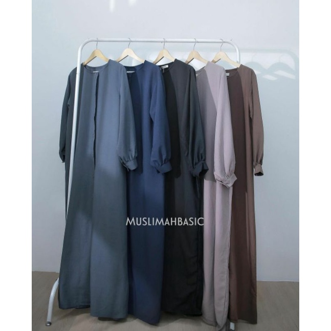 sahla abaya muslimah basic (preloved)