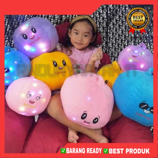 (RA)BONEKA VIRAL LATO LATO LED UKURAN L LINGKARAN 80 CM LUCU DAN IMUT / BONEKA LATO LATO MURAH