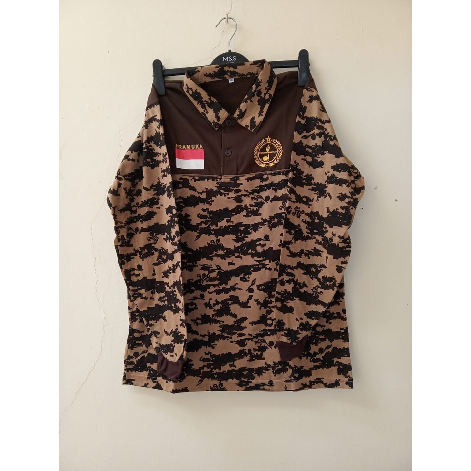 Kaos Kerah Perlengkapan Pramuka