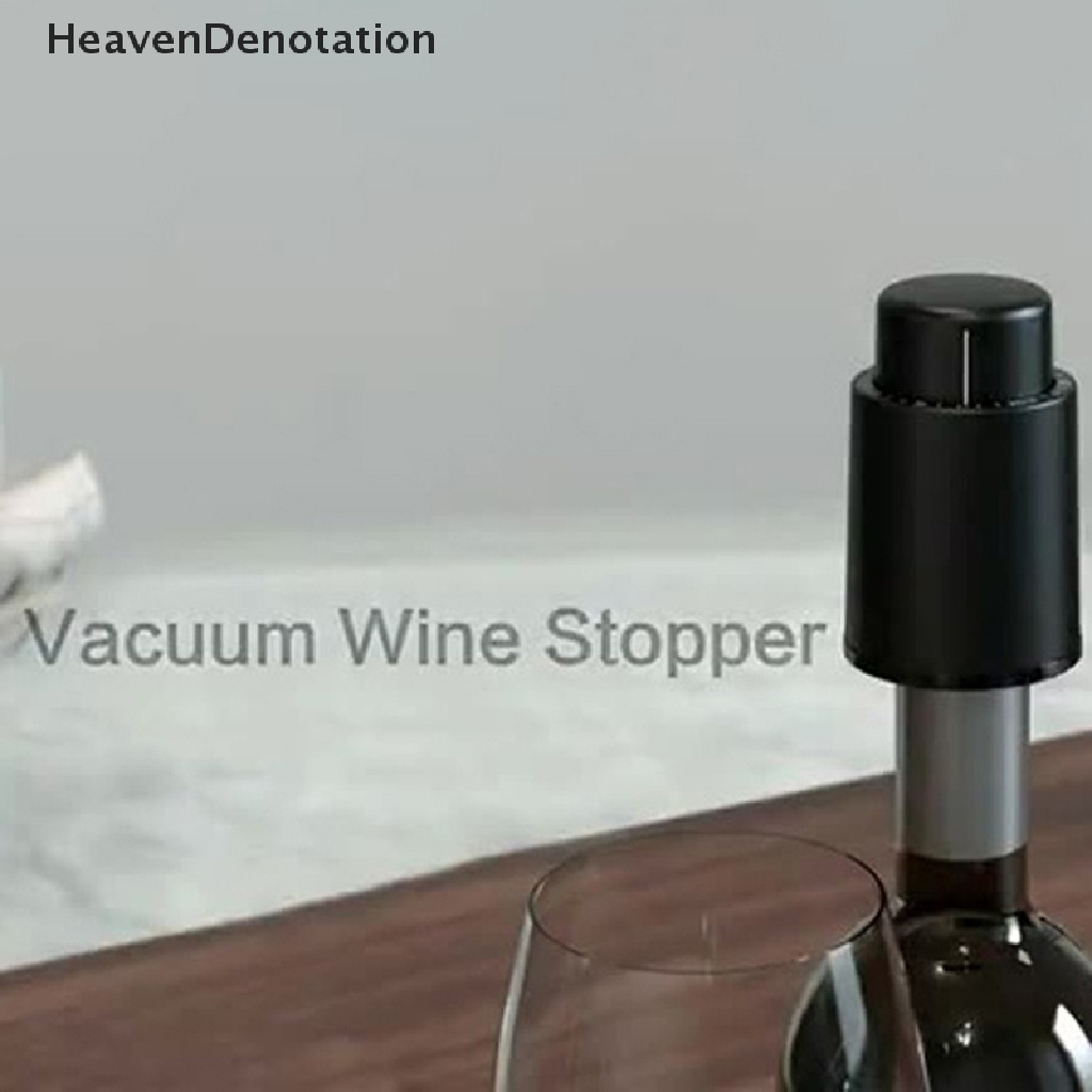 [HeavenDenotation] Wine Bottle Stopper Real Vacuum Sumbat Anggur Reusable Wine Preserver Plug HDV