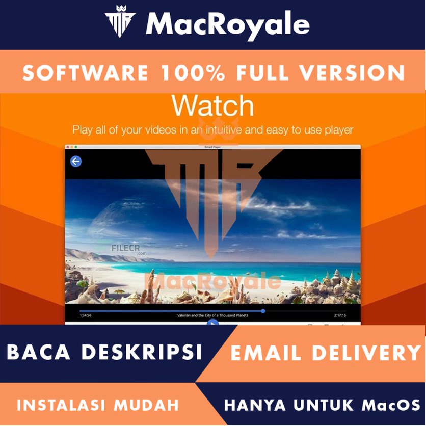 [MacOS] Smart Player Full Version Lifetime Full Garansi