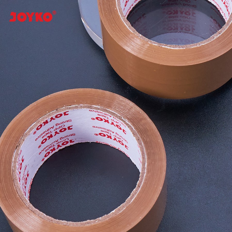 Lakban Coklat Joyko OPP Tape OPP-2A-80 48 mm x 80 m meter (87 Yard)