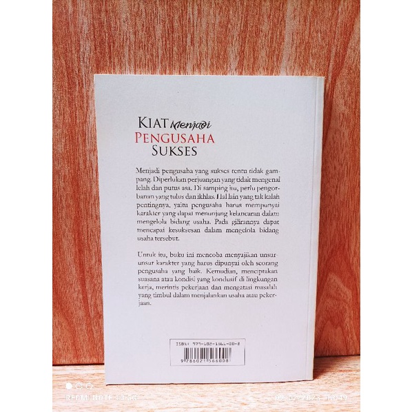 Buku Kiat Menjadi Pengusaha Sukses By Drs H.Sukmana