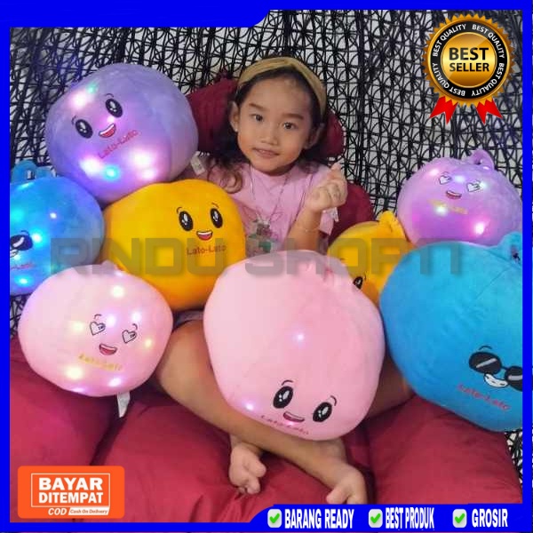 (RS)BONEKA VIRAL LATO LATO LED UKURAN L LINGKARAN 80 CM LUCU DAN IMUT / BONEKA LATO LATO MURAH