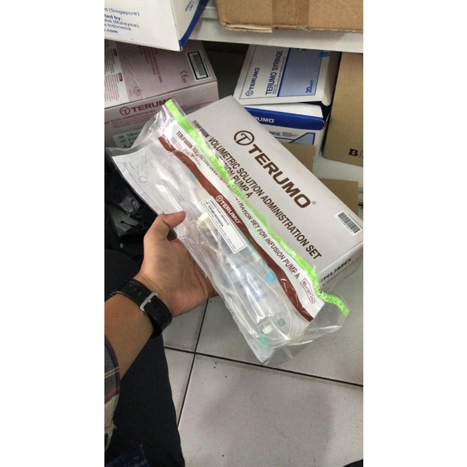 Microdrip Volumetric Solution Set Terumo For Infusion Pump Isi 10'S