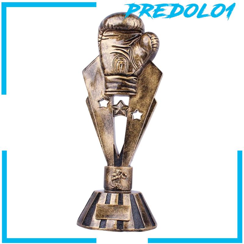 [Predolo1] Sarung Tangan Tinju Trophy Boxing Glove Patung Boxing Penghargaan Untuk Dekorasi Rumah