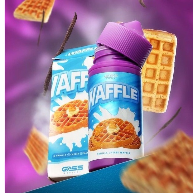 Liquid vape Waffle Vanilla Cheese Waffle 100ML Authentic