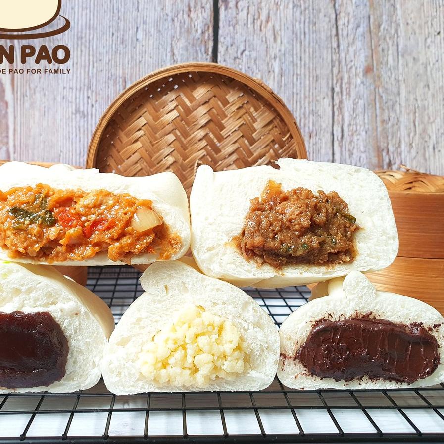 

➻ Bakpao BunPao Paket Mix 3 Savory 3 Sweet Box ✿