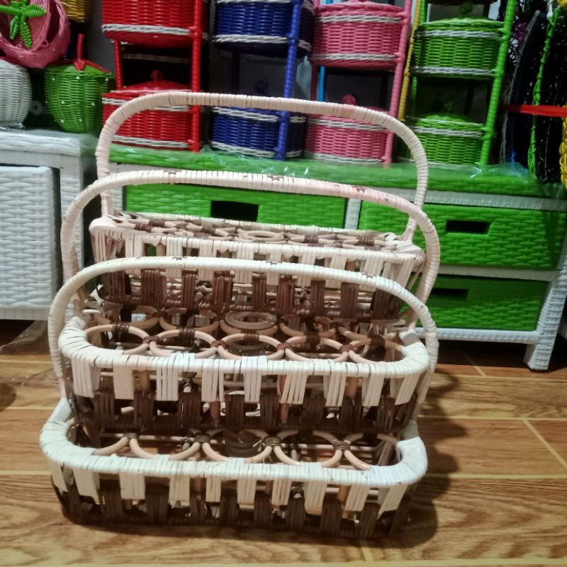 

Tempat AQUA / Kerangjang Aqua Rotan ALAMI