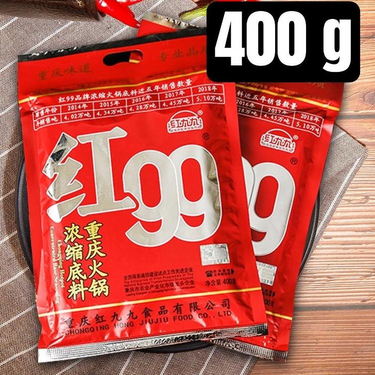 

◄ Bumbu Hotpot Red 99 Base Hong 400g spicy sichuan ➧