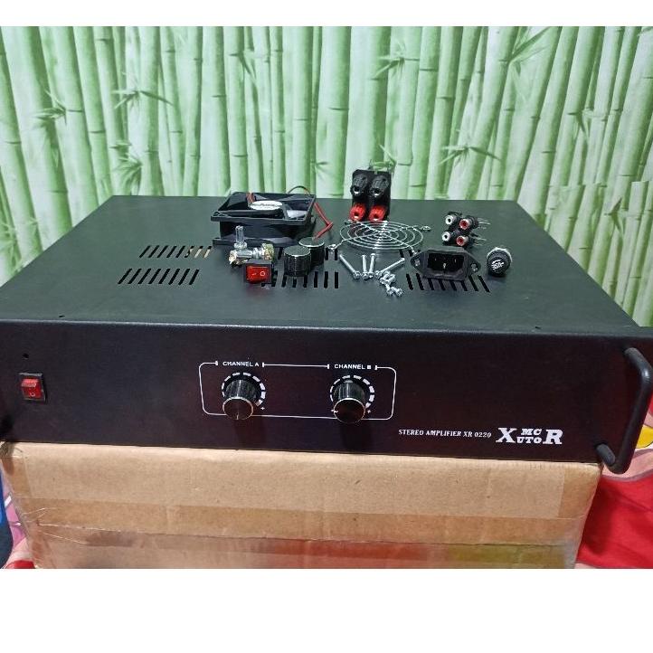 Terlaris BOK Power Amplifier +Asesoris Tebal 2 Potensio Max 0220
