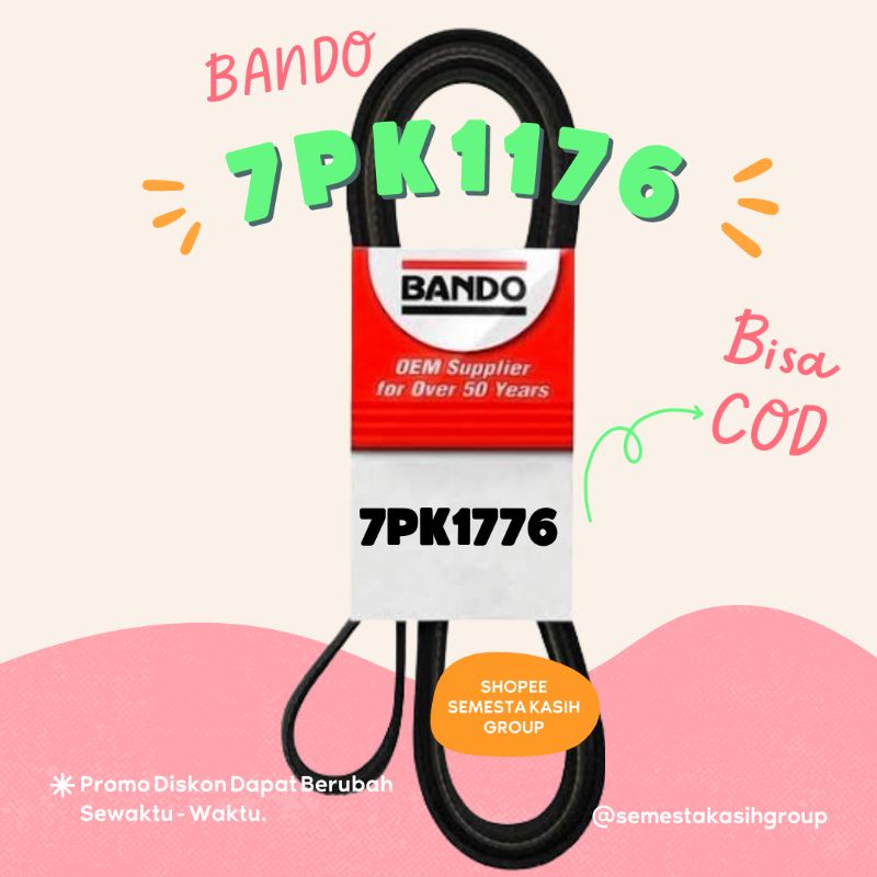 Fan Belt Bando 7PK1776 / 7PK1775