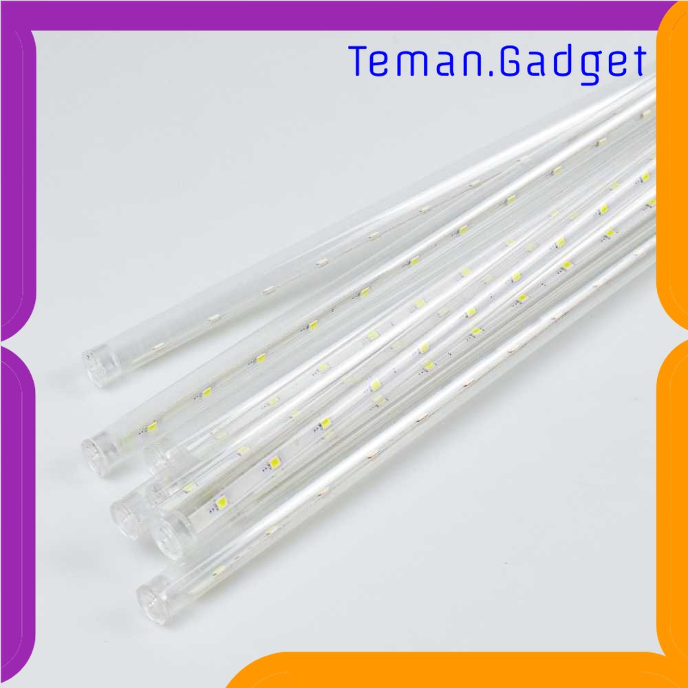 TG - LMP SMD Lampu Hias Gantung String Lights Meteor Rain Cool White 30 cm 8PCS