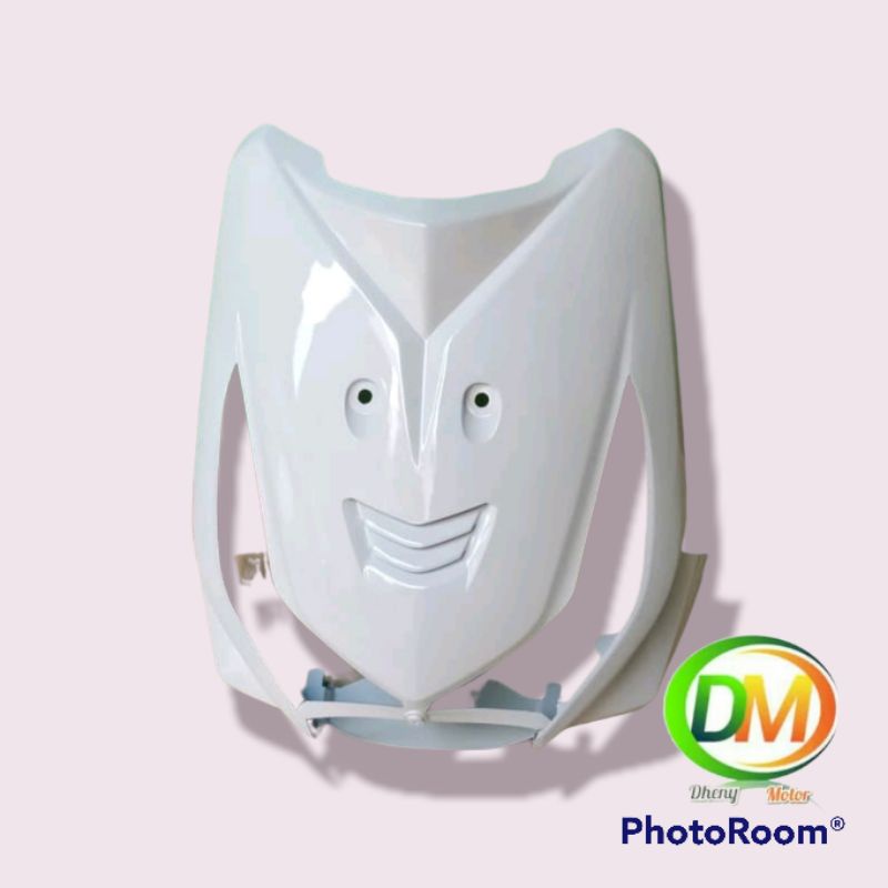 Cover Tameng Depan Dasi Depan Kap Depan Beat Karbu Warna Putih Tahun 2008 2009 2010 2011 2012