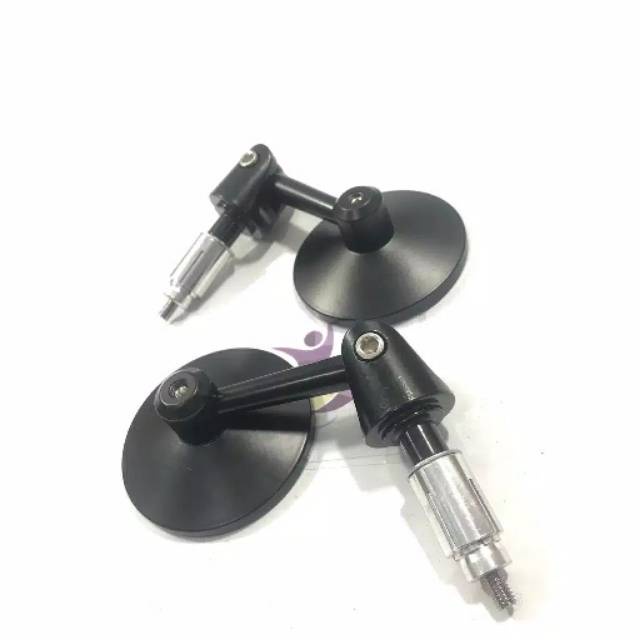 SEPASANG Spion Jalu Bulat bar end cnc universal termurah