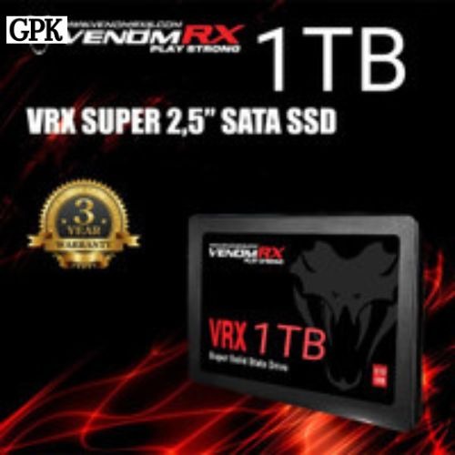 SSD Venom RX Sata III 2.5" 1 TB | Ssd VenomRX 1tb Original