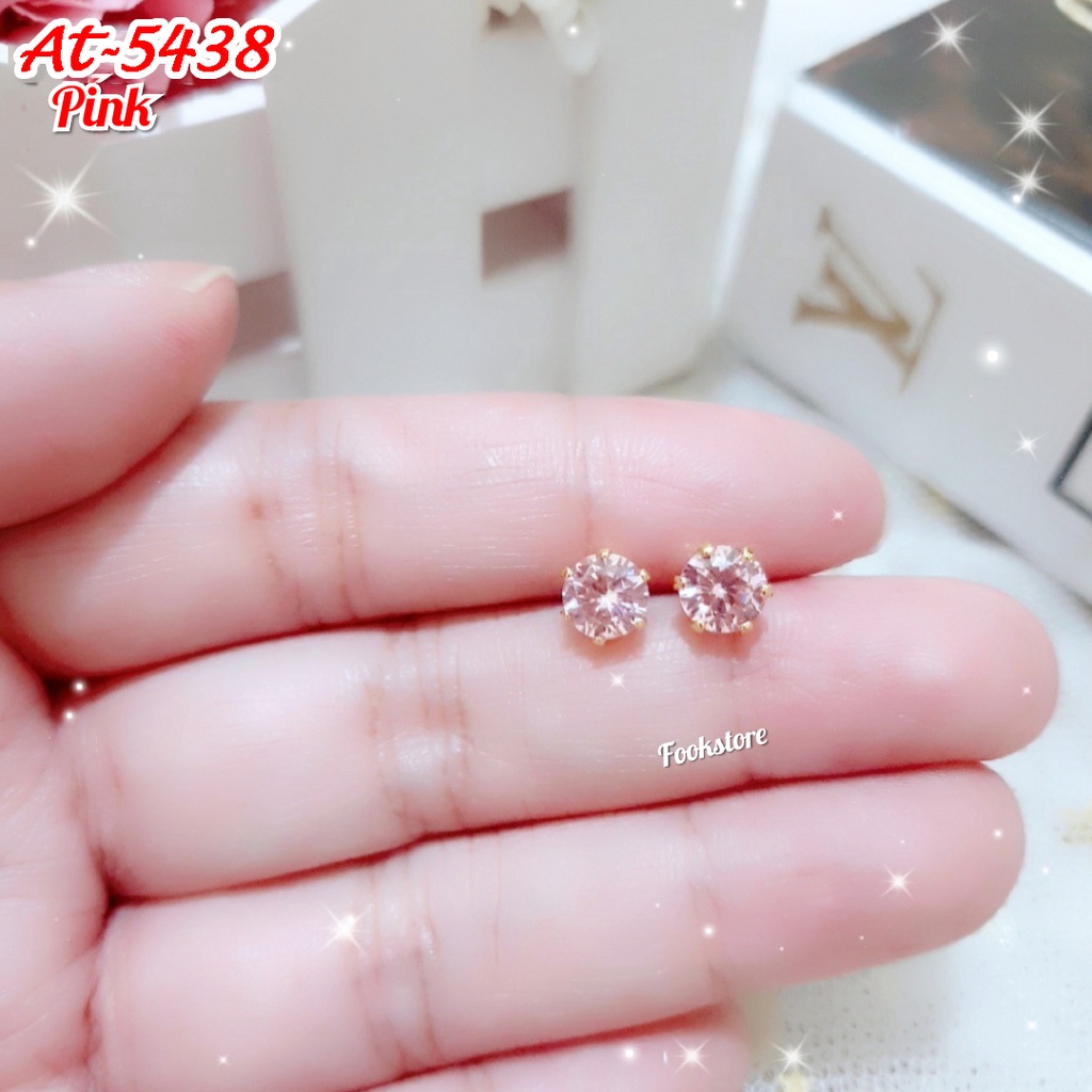 PROMO ANTING TUSUK PERMATA WARNA/ANTI ALERGI