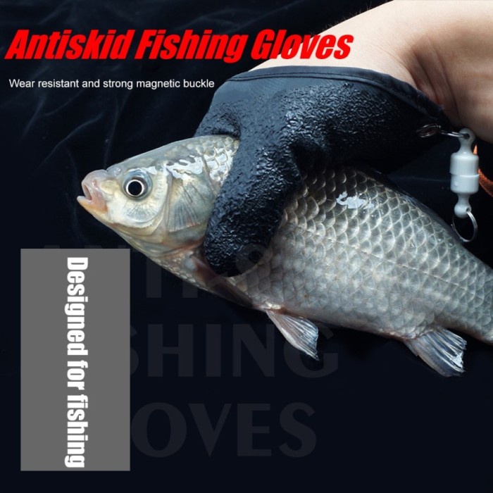 FMFIT Sarung Tangan Fishing Catching Gloves Non-Slip Fisherman Protect Hand