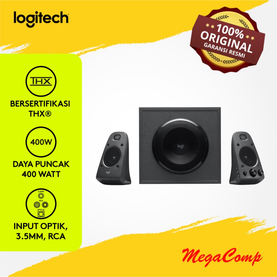 Speaker Logitech Z625 With Subwoofer And Optical Input