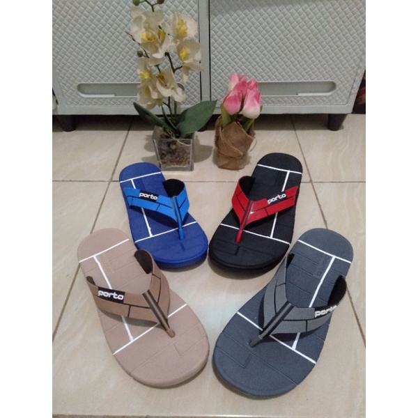 Porto 1034 Sandal Japit Dewasa / Sandal Laki laki